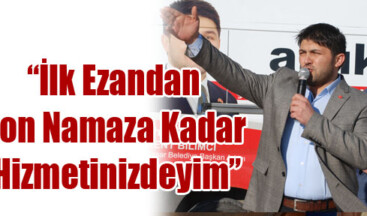 ÇETİNKAYA:SIRÇA SARAYLARINDAN YÖNETİLMEYECEĞİZ