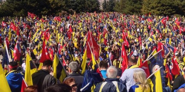 Fenerbahçe adalet için Anıtkabir’de