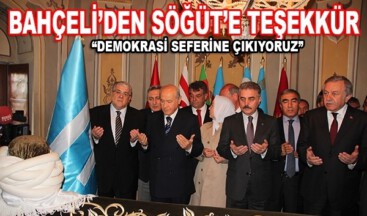 Yeni bir fetih için demokrasi seferine çıkıyoruz
