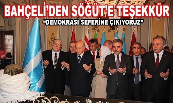 Yeni bir fetih için demokrasi seferine çıkıyoruz