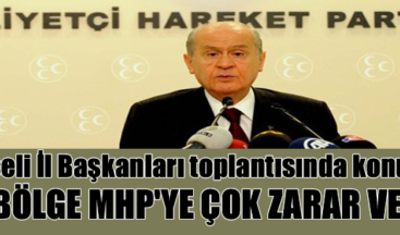Bahçeli;Dar bölge iktidarı da etkiler