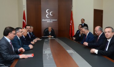 BAHÇELİ, TÜRKİYE-AB KARMA İSTİŞARE KOMİTESİ’Nİ KABUL ETTİ
