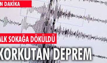Deprem üç bölgeyi salladı