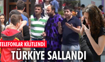 Türkiye sallandı