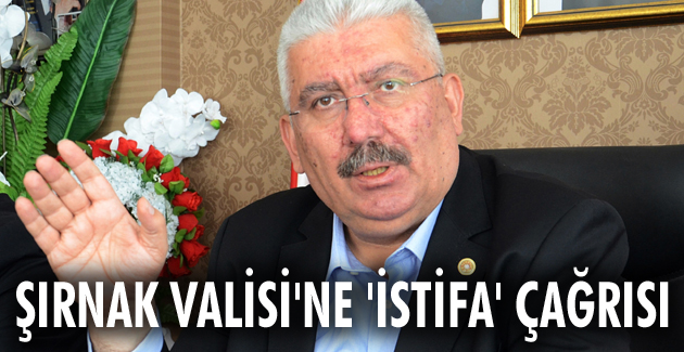 Şırnak Valisi’ne ‘istifa’ çağrısı