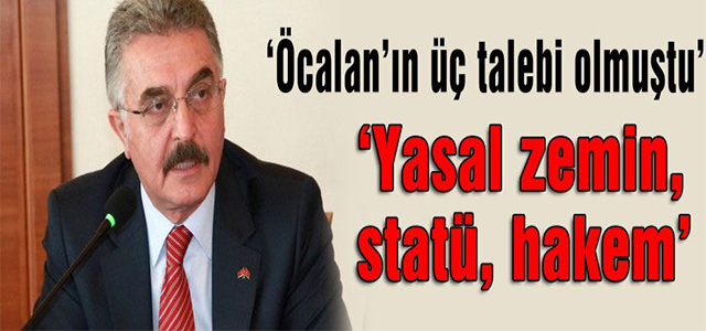 “Bölücübaşı, esaretten efendiliğe getirilmiştir”