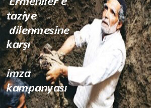 Ermeniler’e taziyeye protesto kampanyası