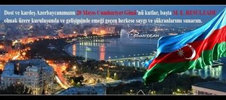 Sinan Oğan: Dost ve kardeş Azerbaycanımızın Cumhuriyet Günü’nü kutlarız