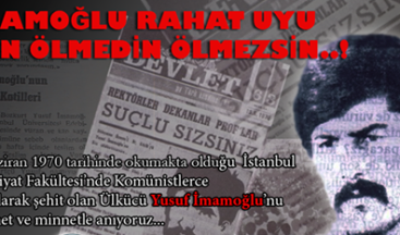 ÜLKÜCÜ ŞEHİT YUSUF İMAMOĞLU