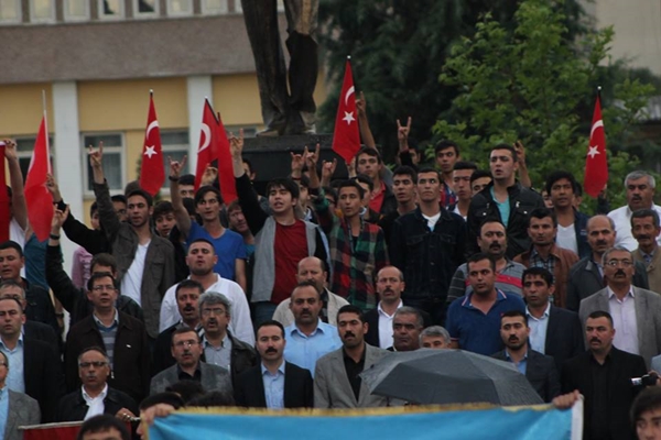 Kırıkkale Ülkü Ocakları Bayrak Yürüyüşü Basın Açıklaması Videosu