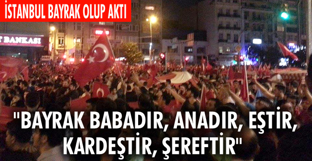 Ülkü Ocakları “Bayrağa Saygı” yürüyüşü düzenledi