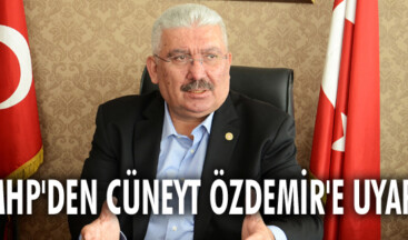 MHP’den Cüneyt Özdemir’e uyarı