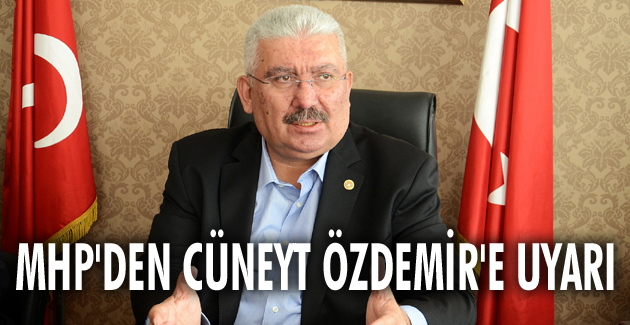 MHP’den Cüneyt Özdemir’e uyarı
