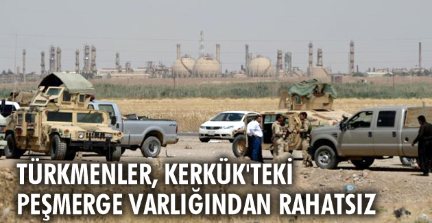 Türkmenler, Kerkük’teki peşmerge varlığından rahatsız