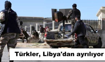 Türkler, Libya’dan ayrılıyor