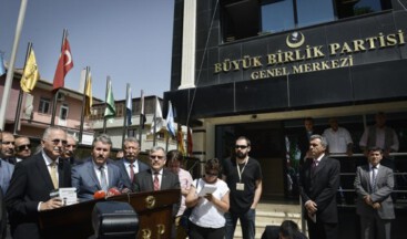 İHSANOĞLU, BBP GENEL BAŞKANI DESTİCİ’Yİ ZİYARET ETTİ