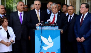 PROF. DR. İHSANOĞLU, DSP GENEL BAŞKANI TÜRKER’LE GÖRÜŞTÜ