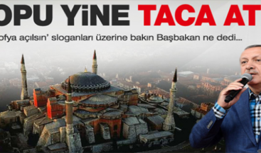 Erdoğan Ayasofya’da topu yine taca attı//ERDOĞAN ŞEHİT BABASINI MAHKEMEYE VERDİ