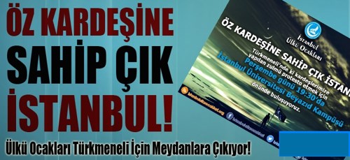 ÖZ KARDEŞİNE SAHİP ÇIK İSTANBUL!