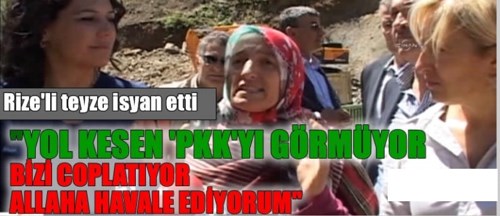 Rize’de HES inşaatına sitem-VİDEO