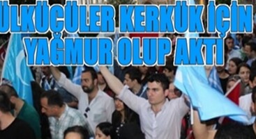 Ülkücüler’den Beyazıtta Kerkük eylemi