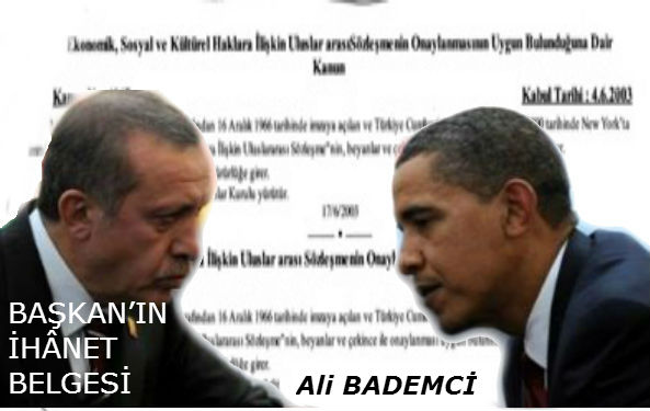 BAŞKAN’IN İHÂNET BELGESİ: