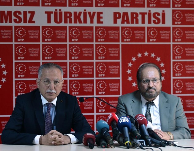 CUMHURBAŞKANI ADAYI İHSANOĞLU BTP’Yİ ZİYARET ETTİ