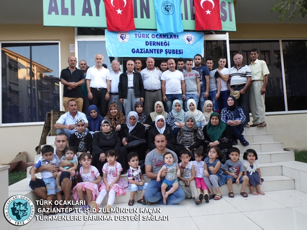 TÜRK OCAKLARI IŞİD’DEN KAÇAN TÜRKMENLERE EV TUTTU