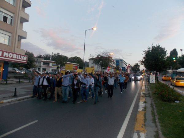 İstanbul Ülkü Ocaklarından Heykel Protestosu !