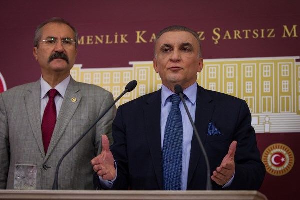 TBMM İDARE AMİRİ UZUNIRMAK’IN BASIN TOPLANTISI..