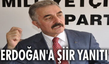 Büyükataman’dan Erdoğan’a şiir yanıtı