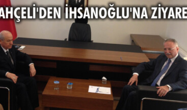 Bahçeli’den İhsanoğlu’na ziyaret