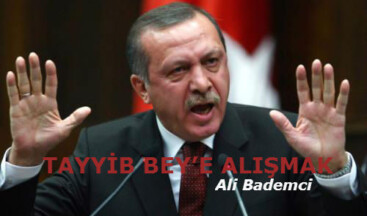 TAYYİB BEY’E ALIŞMAK