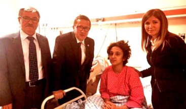 Savaş Yaralılarına Zühal Topcu Şefkati