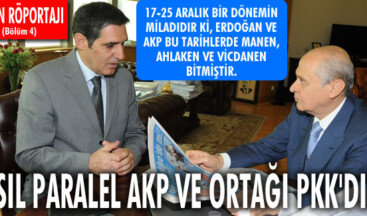 ASIL PARALEL AKP VE ORTAĞI PKK’DIR