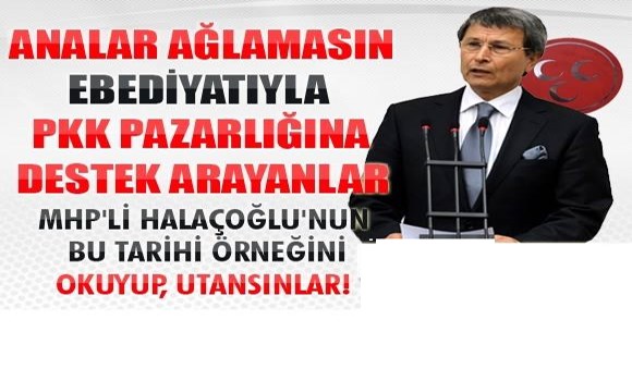 Yusuf Halaçoğlu: Asıl soykırıma biz uğradık.
