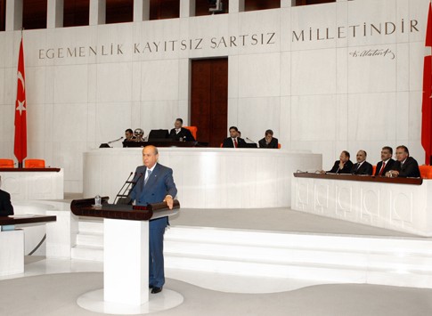 BAHÇELİ “ŞAHİN’İN ŞEHİT OLMASI KOBANİ’Yİ KURTARDI MI”