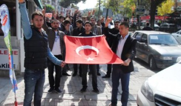 AFYONKARAHİSAR’DA BAYRAK YÜRÜYÜŞÜ