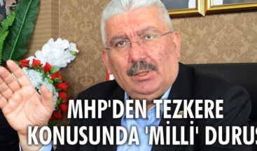 MHP’den tezkere konusunda ‘milli’ duruş
