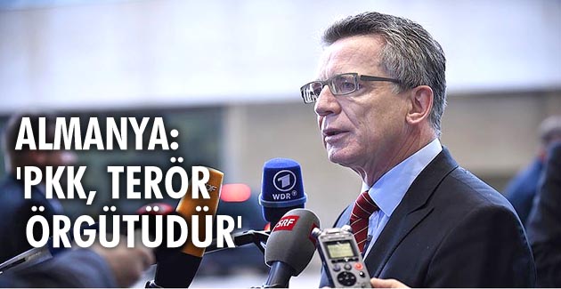 Almanya: “PKK, terör örgütüdür”