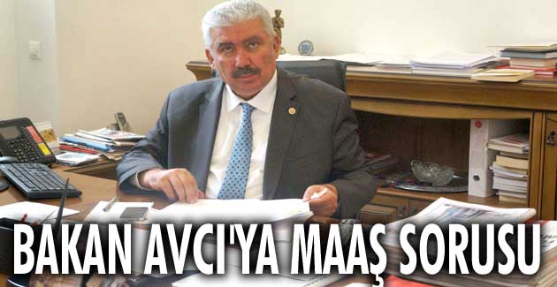MHP’li Yançın’dan Bakan Avcı’ya maaş sorusu