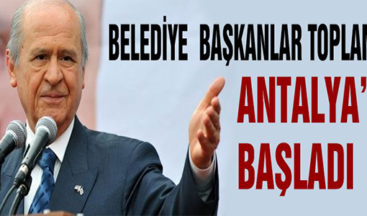 Başkanlar toplantısına Bahçeli de katılıyor