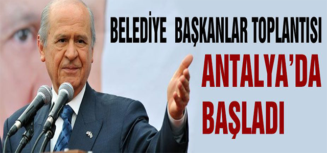 Başkanlar toplantısına Bahçeli de katılıyor