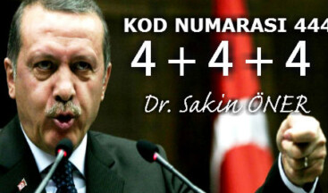 “4+4+4=KOD NUMARASI 444”