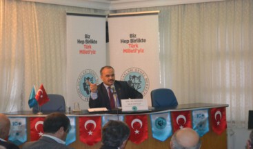 ERPOLAT TÜRK OCAKLARI’NDA KONUŞTU: “AMED ERMENİCE TELAFFUZDUR”
