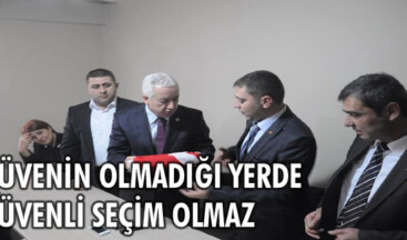 Güvenin olmadığı yerde, güvenli seçim olmaz