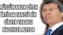 Halaçoğlu: Müslümanlık diyen iktidar tanesi bin liraya varaklı kadehler alıyor
