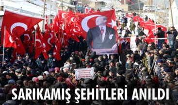 Sarıkamış şehitleri anıldı