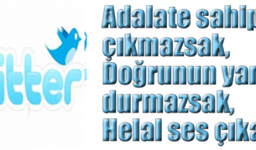 Bahçeli twiteer’dan sert konuştu