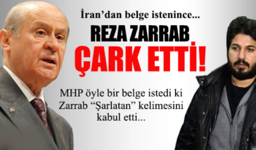RIZA SARRAF, İRAN’I DUYDU BAHÇELİ’YE AÇTIĞI DAVASINDAN VAZGEÇTİ
